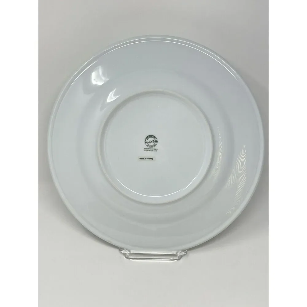 Sur La Table Bistro Service Charger Wide Rimmed Dinner Chop Plate 12.5